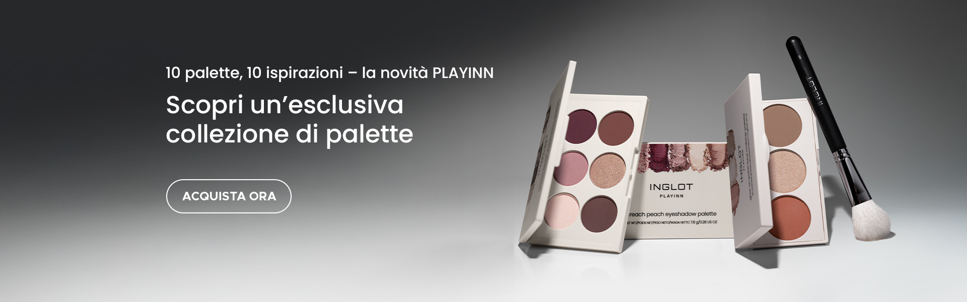 10 palette, 10 ispirazioni – la novità PLAYINN